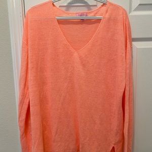 Lily Pulitzer lightweight v neck sweater